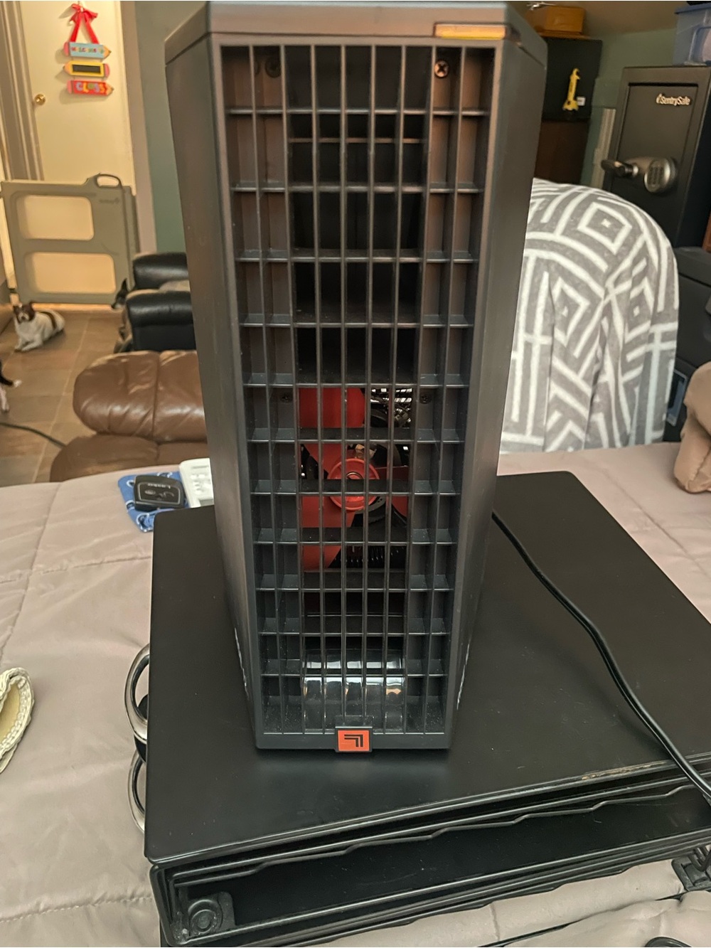 Compact Black Sharper Image heater